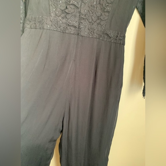 BODEN Black Lace Romper Jumpsuit pantsuit - Picture 8 of 10